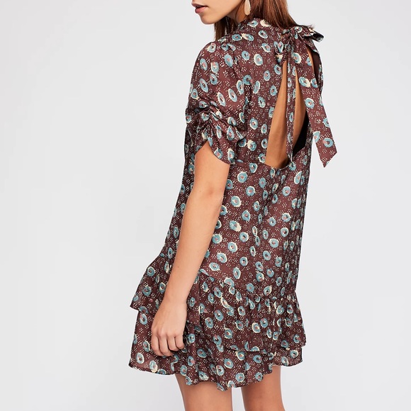 Free People coffee break mini dress - Picture 1 of 14